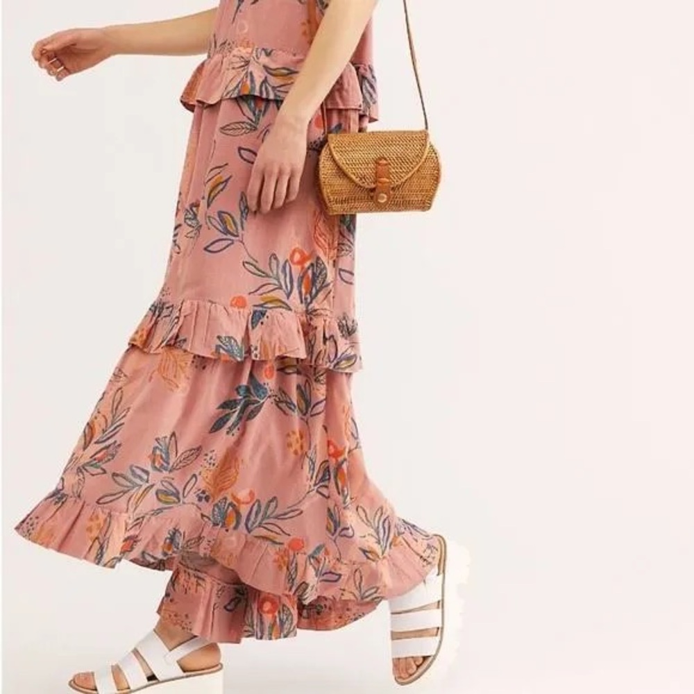 FREE PEOPLE - ANITA PRINT MAXI DRESS - Picture 5 of 5